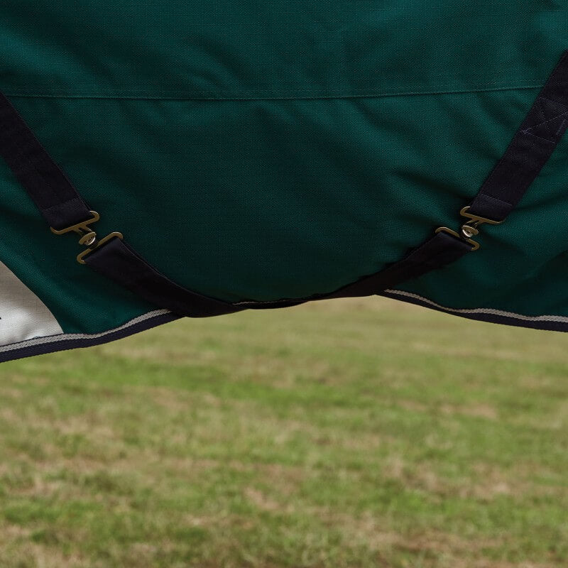 Weatherbeeta Comfitec Plus Dynamic Turnout Rug High Neck Light Weight 0G Forest Green/Navy