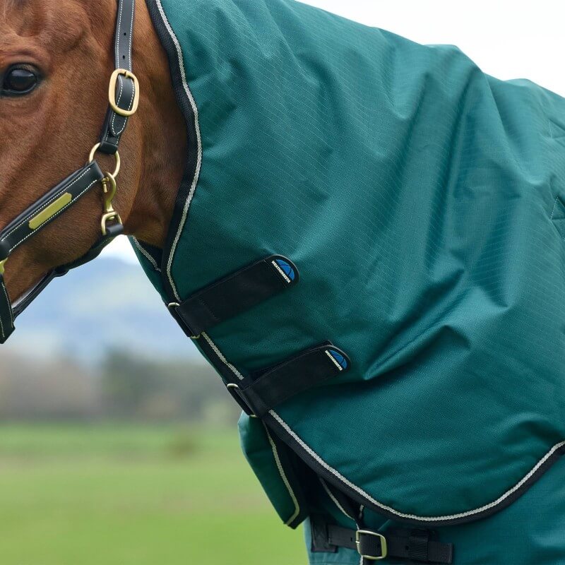 Weatherbeeta Comfitec Classic Turnout Neck Cover 220G Forest Green/Black