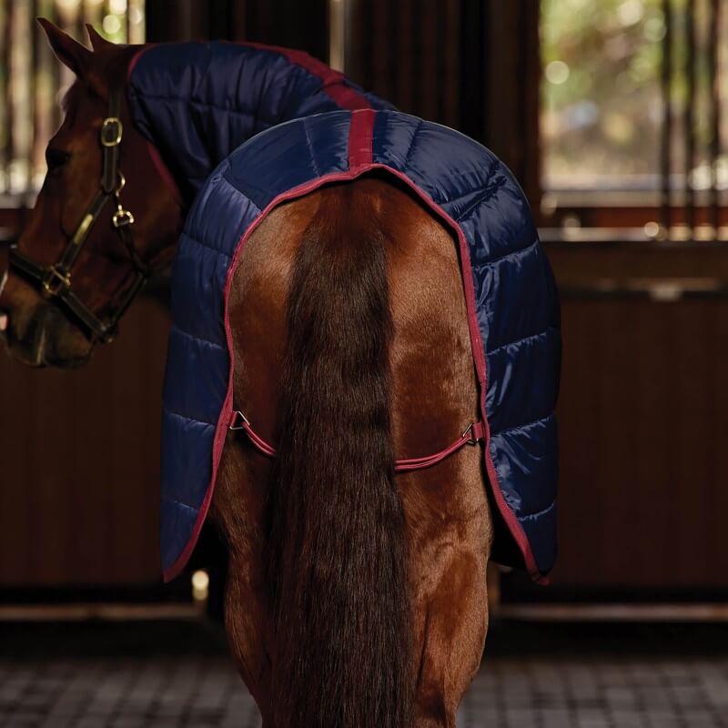 Weatherbeeta Stable Rug Combo Heavy Weight 360G Navy/Burgundy