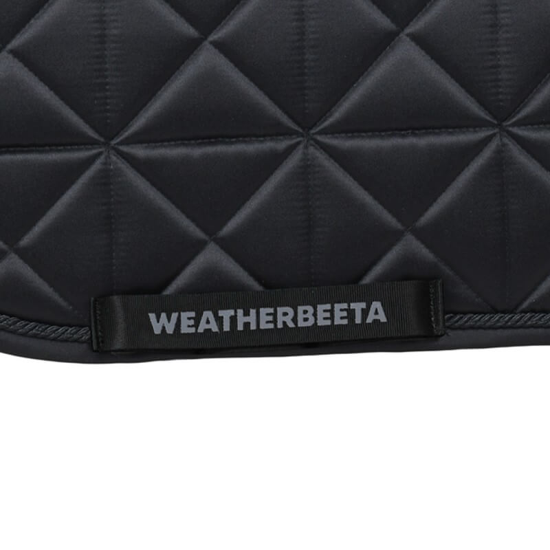 Weatherbeeta Satin Pro Air-Tec Dressage Saddle Pad Black