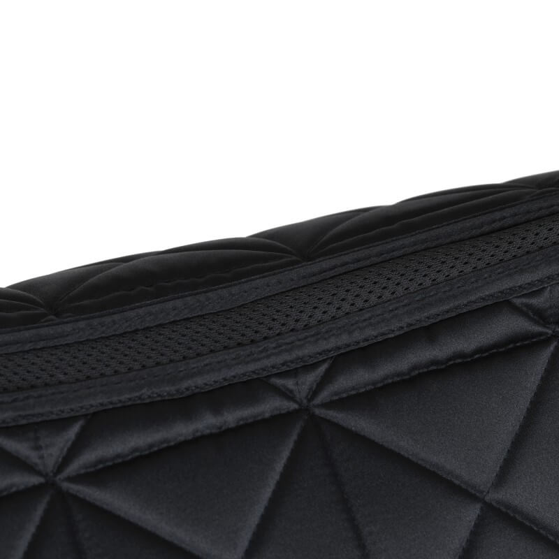 Weatherbeeta Satin Pro Air-Tec Dressage Saddle Pad Black