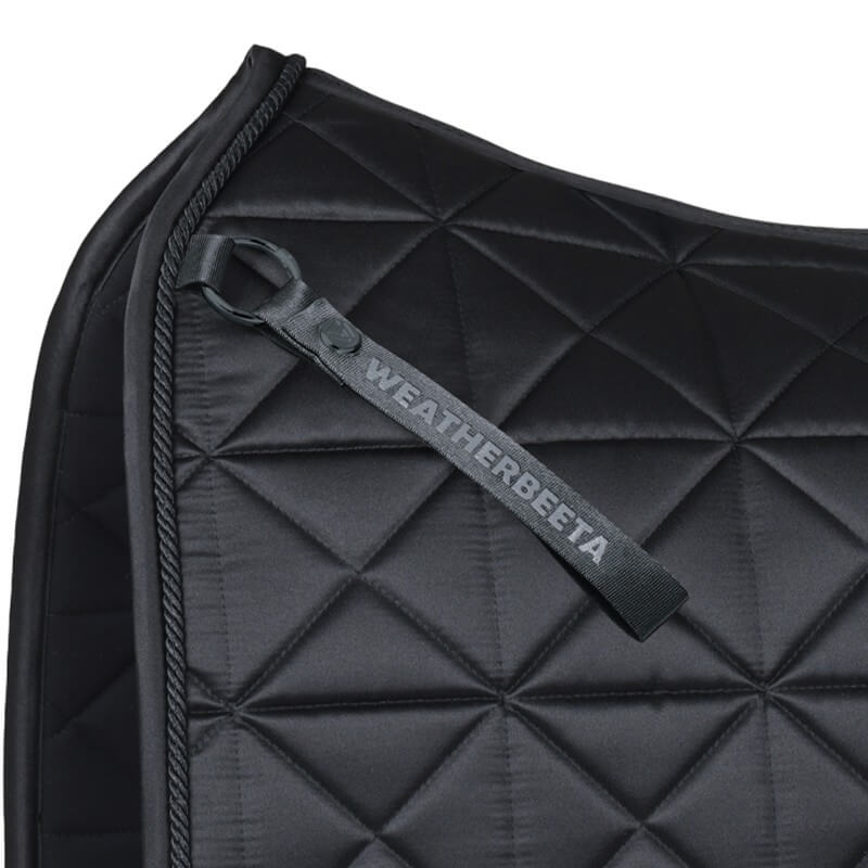 Weatherbeeta Satin Pro Air-Tec Dressage Saddle Pad Black