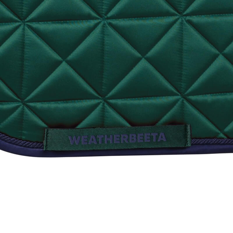 Weatherbeeta Satin Pro Air-Tec Dressage Saddle Pad Forest Green