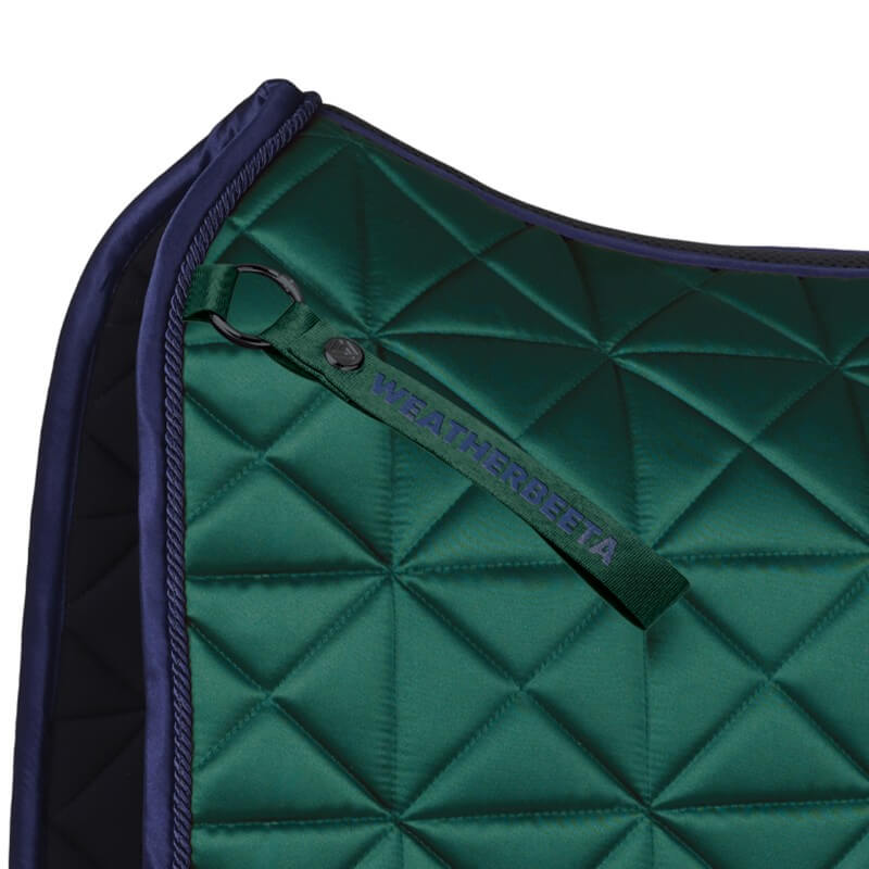 Weatherbeeta Satin Pro Air-Tec Dressage Saddle Pad Forest Green