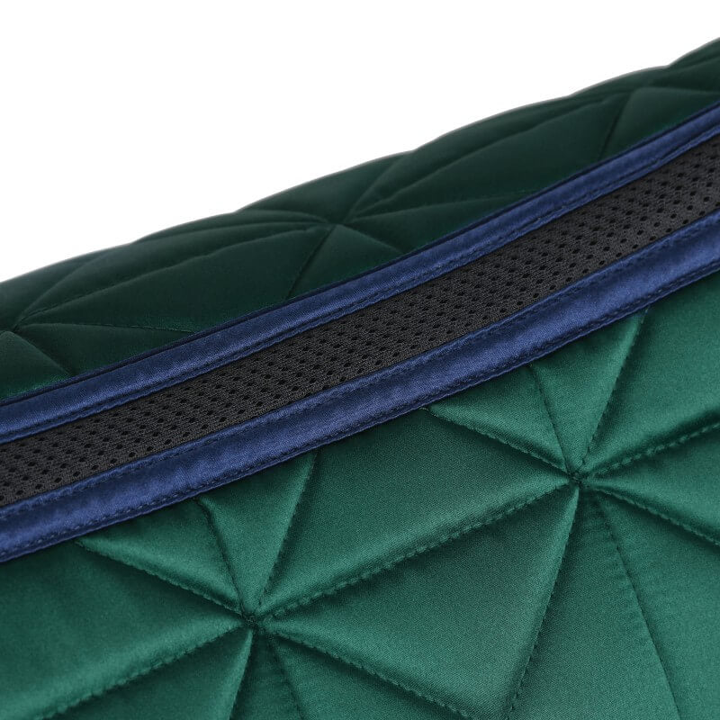 Weatherbeeta Satin Pro Air-Tec Dressage Saddle Pad Forest Green