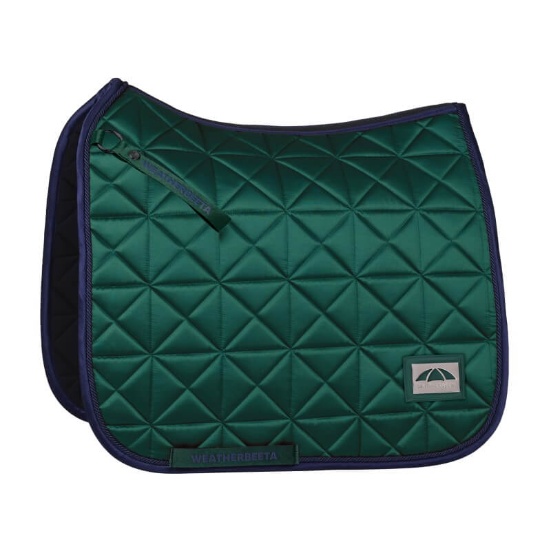 Weatherbeeta Satin Pro Air-Tec Dressage Saddle Pad Forest Green