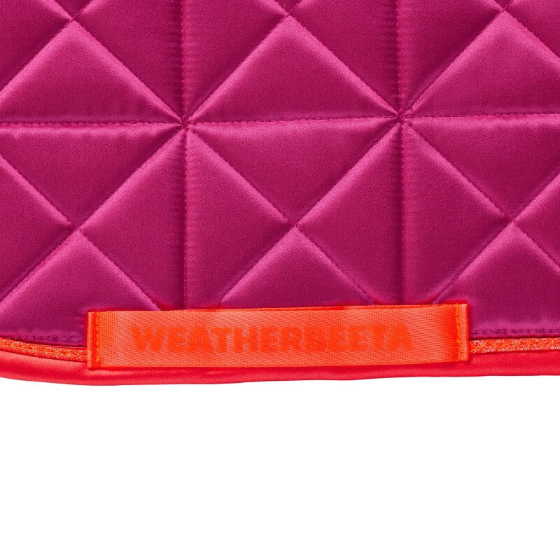 Weatherbeeta Satin Pro Air-Tec Dressage Saddle Pad Magenta