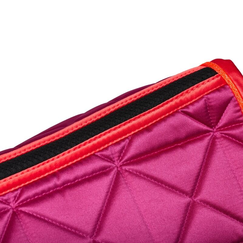 Weatherbeeta Satin Pro Air-Tec Dressage Saddle Pad Magenta