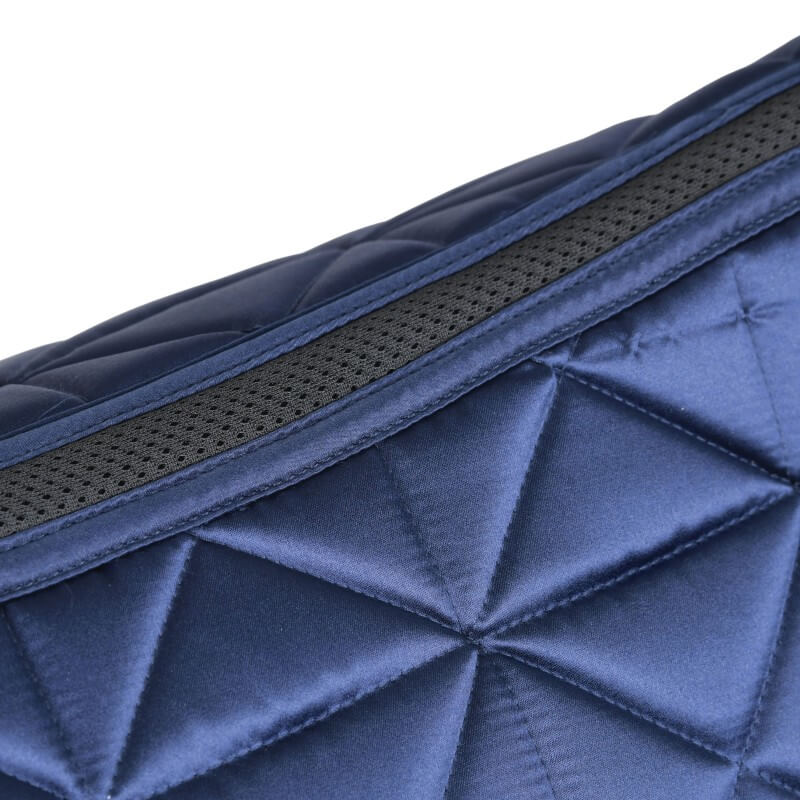 Weatherbeeta Satin Pro Air-Tec Dressage Saddle Pad Navy