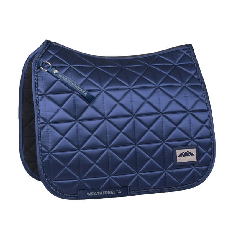 Weatherbeeta Satin Pro Air-Tec Dressage Saddle Pad Navy