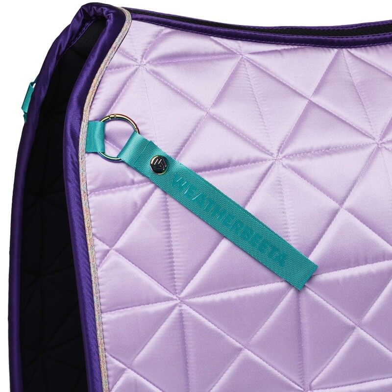 Weatherbeeta Satin Pro Air-Tec Dressage Saddle Pad Purple