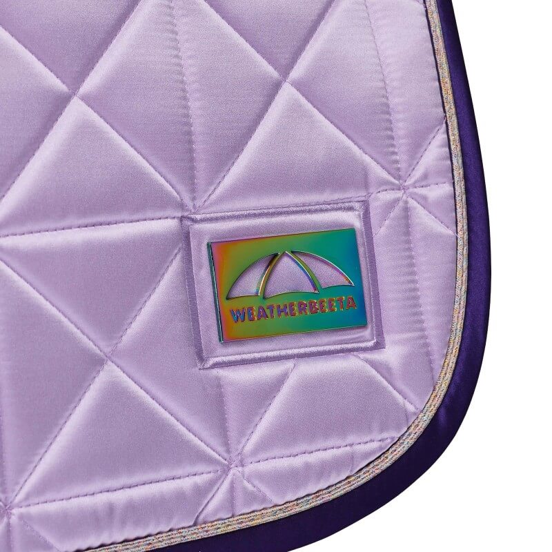 Weatherbeeta Satin Pro Air-Tec Dressage Saddle Pad Purple