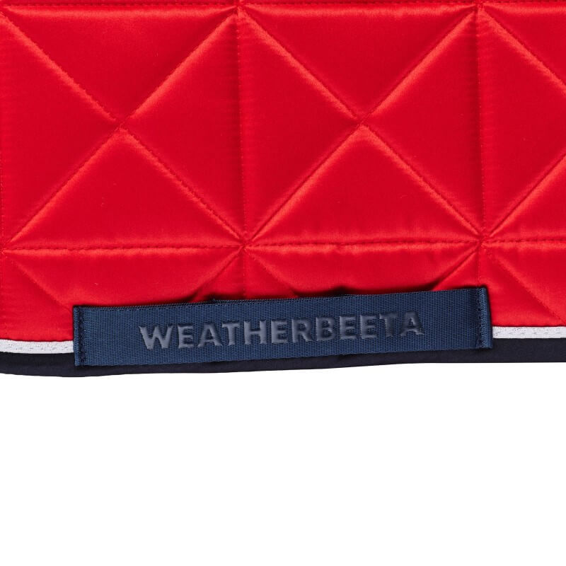 Weatherbeeta Satin Pro Air-Tec Dressage Saddle Pad Red