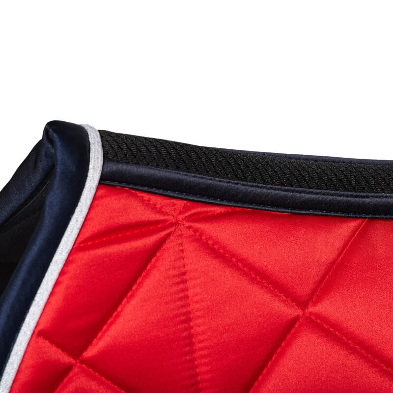 Weatherbeeta Satin Pro Air-Tec Dressage Saddle Pad Red