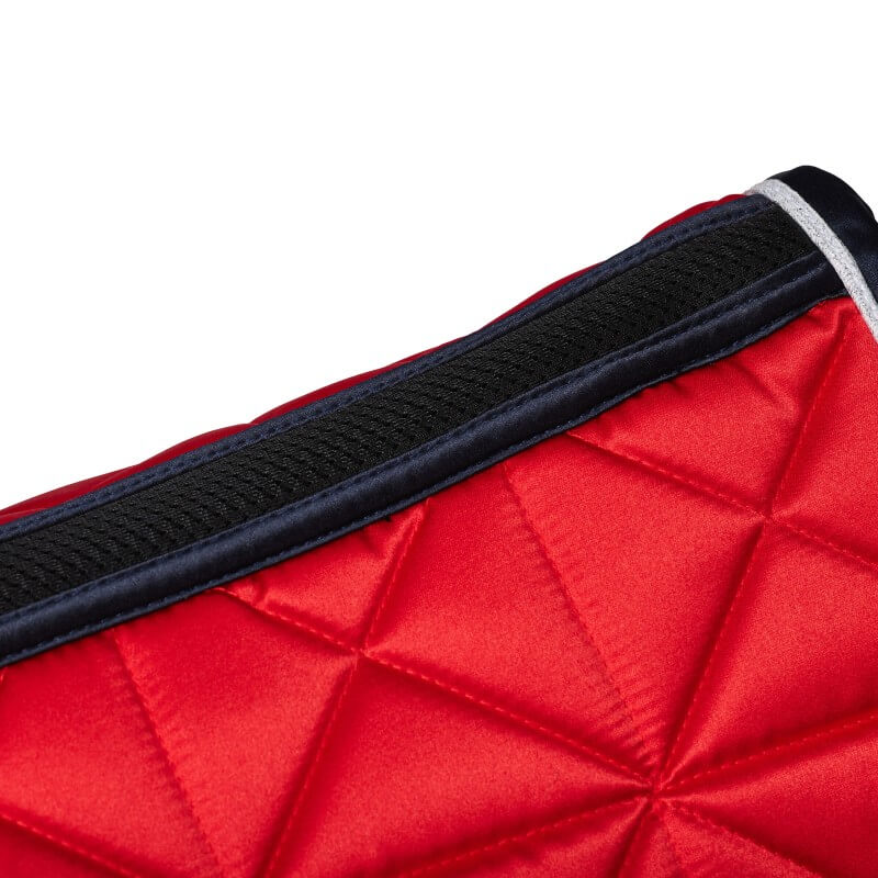 Weatherbeeta Satin Pro Air-Tec Dressage Saddle Pad Red