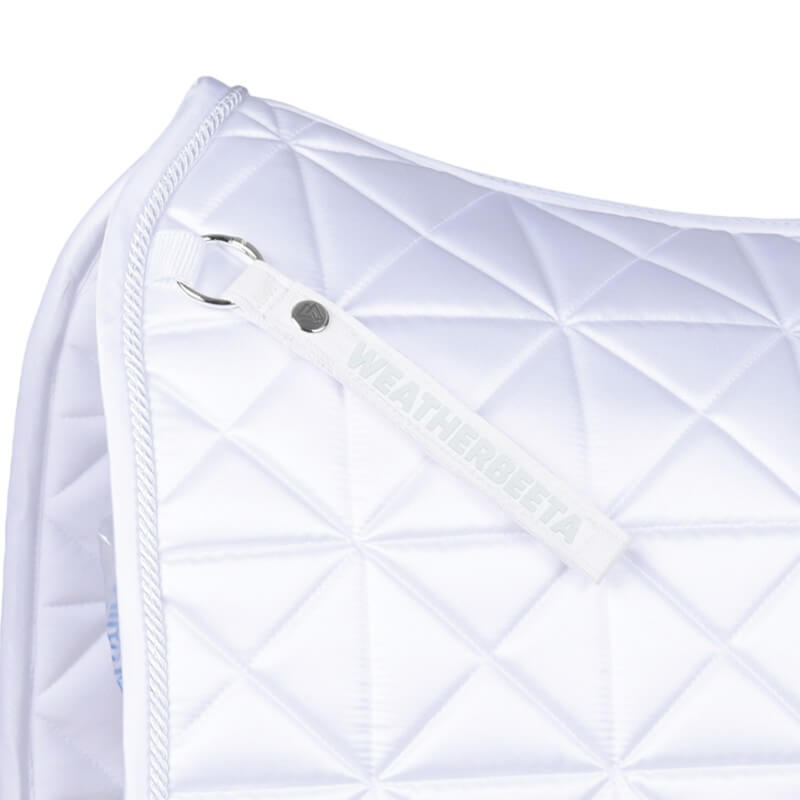 Weatherbeeta Satin Pro Air-Tec Dressage Saddle Pad White