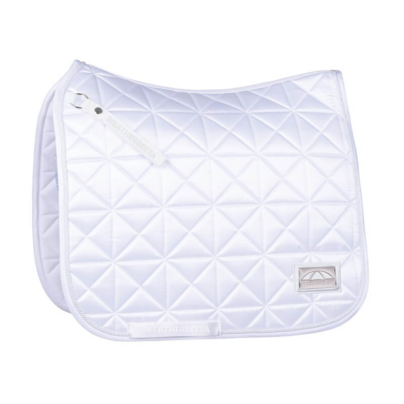 Weatherbeeta Satin Pro Air-Tec Dressage Saddle Pad White