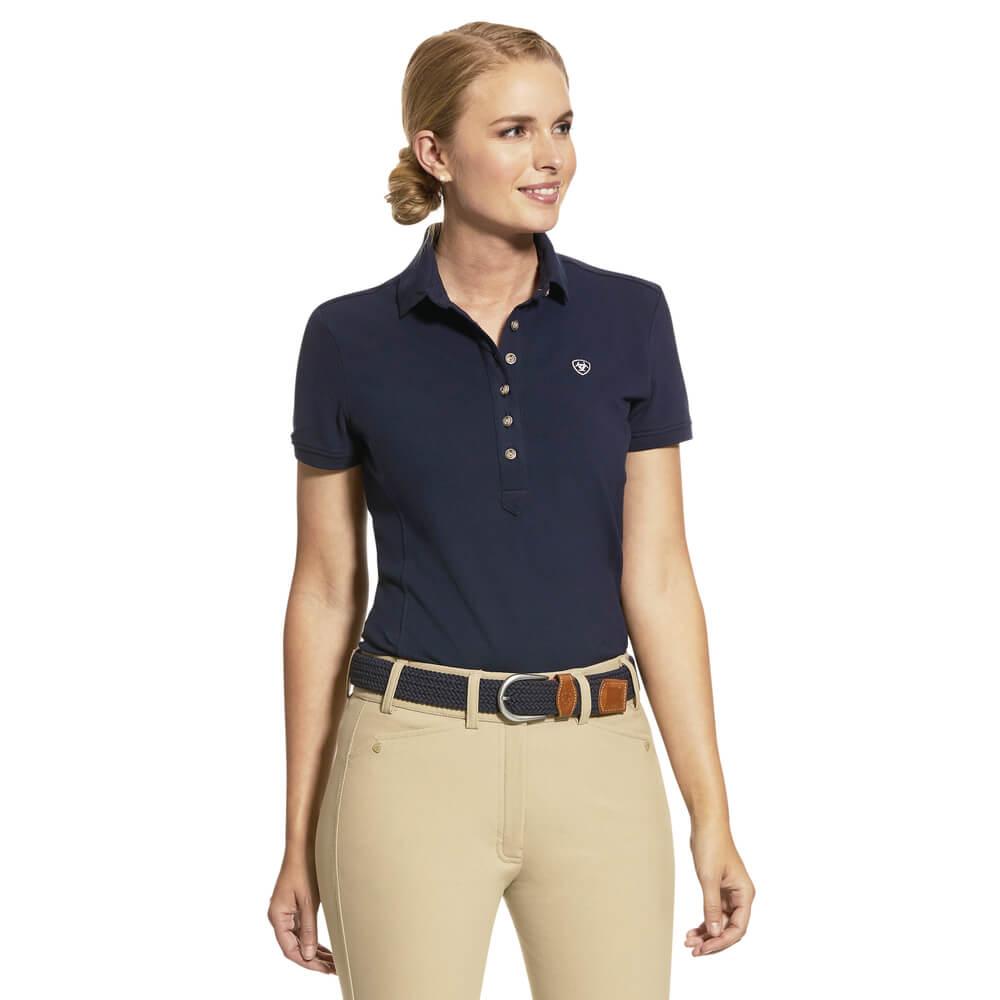 Ariat Womens Prix 2.0 Polo Navy