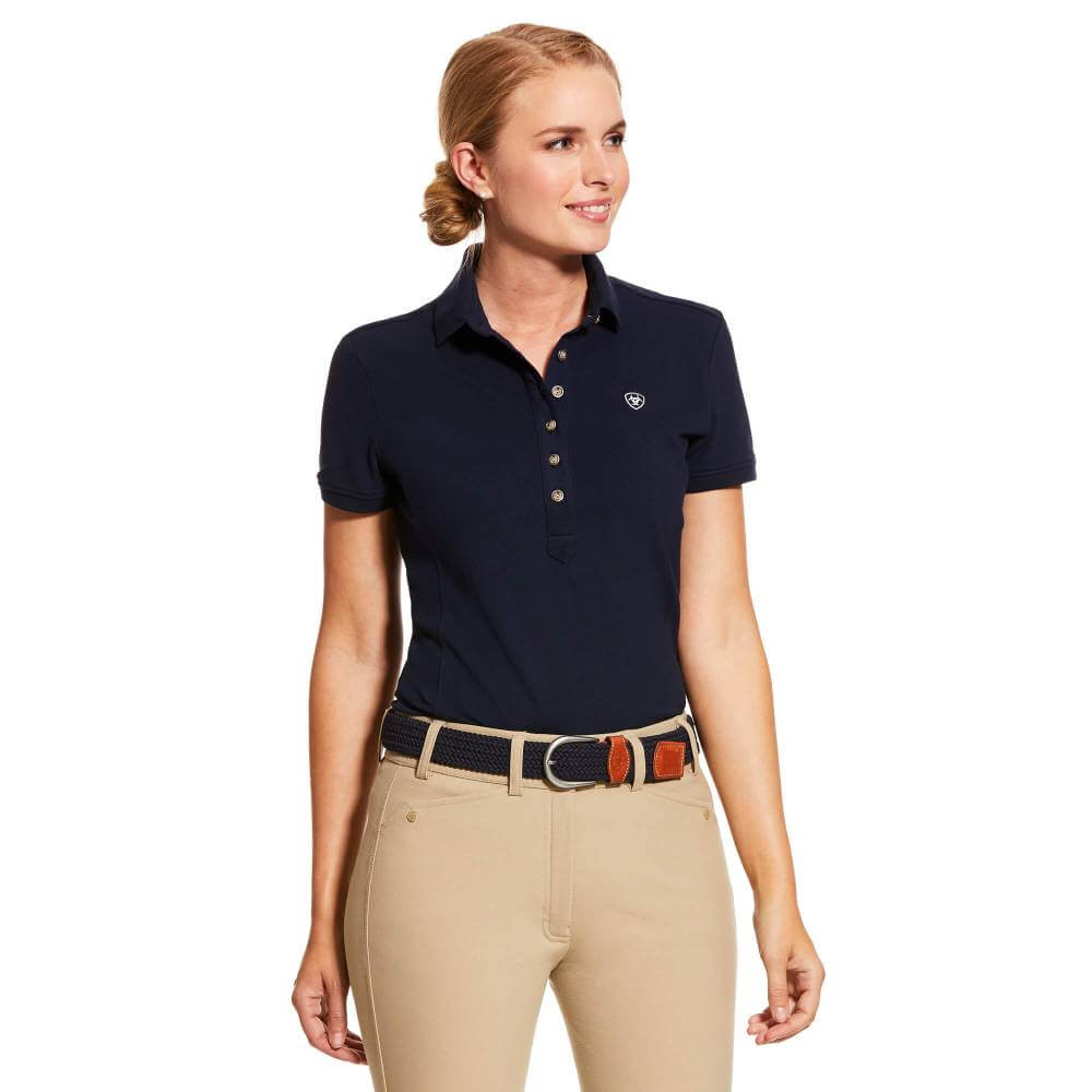 Ariat Womens Prix 2.0 Polo Navy