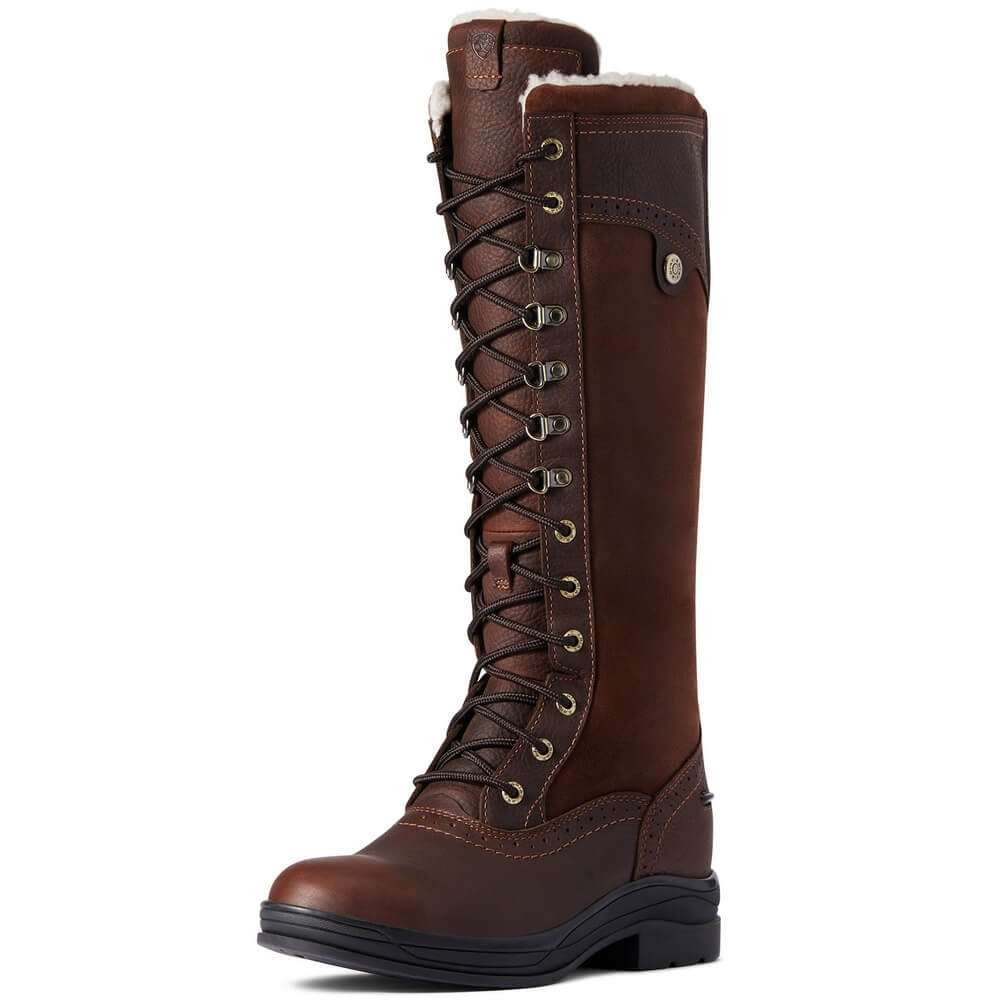 Ariat Wythburn Tall H20 Boots Dark Brown