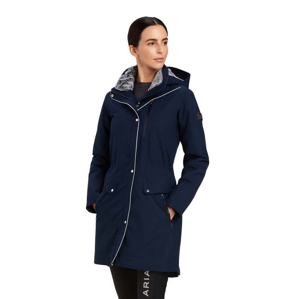 Ariat Tempest Insulated H2O Parka Navy