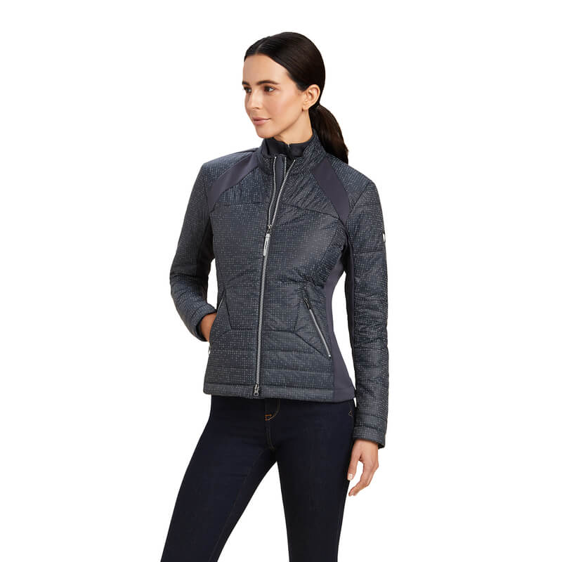 Ariat Womens Lumina Insulated Jacket Ebony Grey