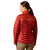 Ariat Womens Ideal Down Jacket Iridescent Red Ochre