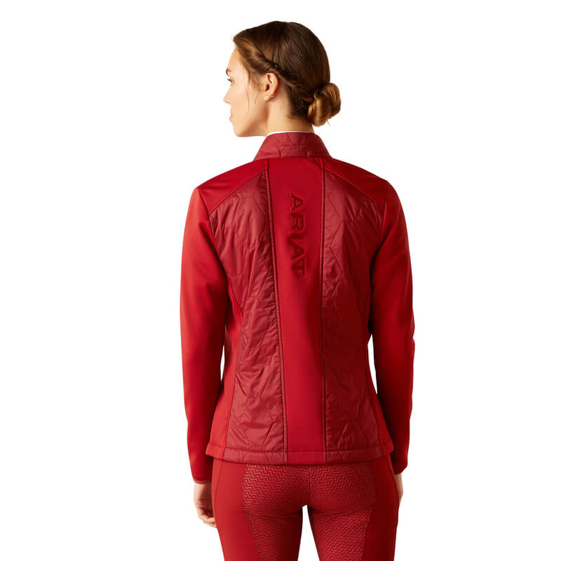 Ariat Womens Fusion Insulated Jacket Sun-Dried Tomato-Pet n Pony-Ariat