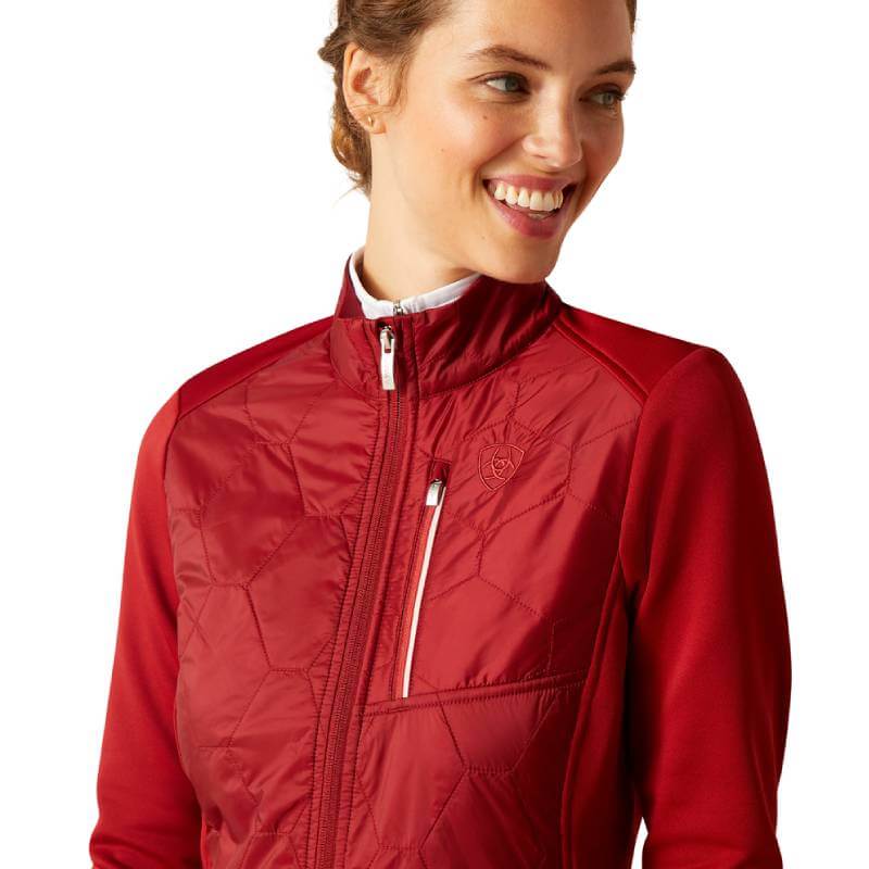 Ariat Womens Fusion Insulated Jacket Sun-Dried Tomato-Pet n Pony-Ariat