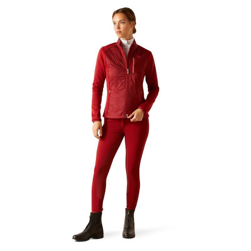 Ariat Womens Fusion Insulated Jacket Sun-Dried Tomato-Pet n Pony-Ariat