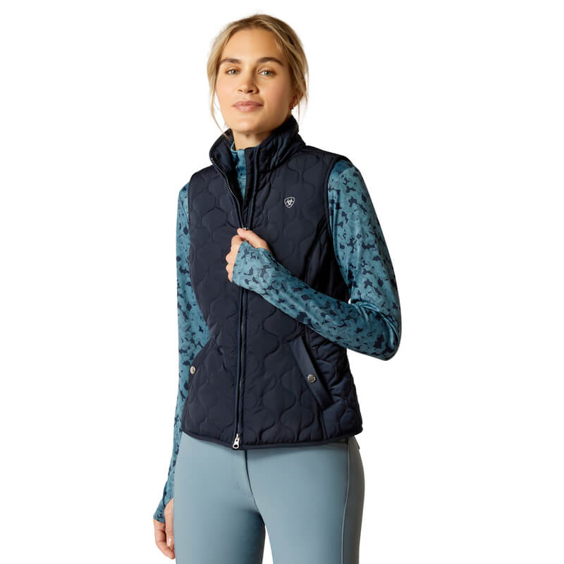 Ariat Womens Ashley 2.0 Insulated Vest Navy Eclipse