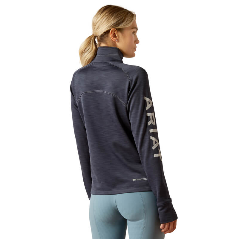 Ariat Tek Team ½ Zip Sweatshirt Ombre Blue Heather