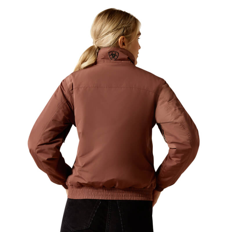 Ariat Womens Insulated Stable Jacket Marron