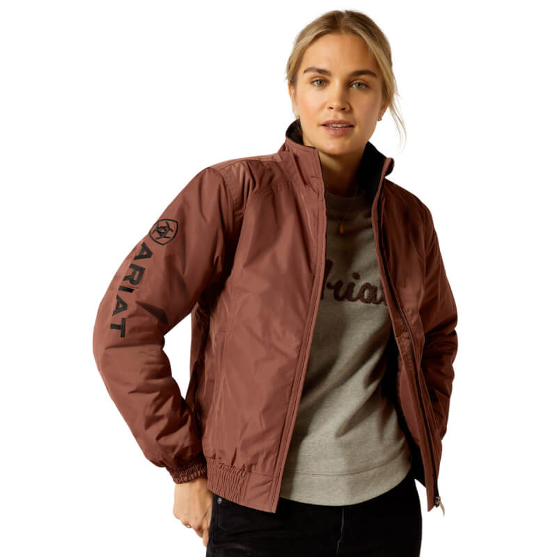 Ariat Womens Insulated Stable Jacket Marron