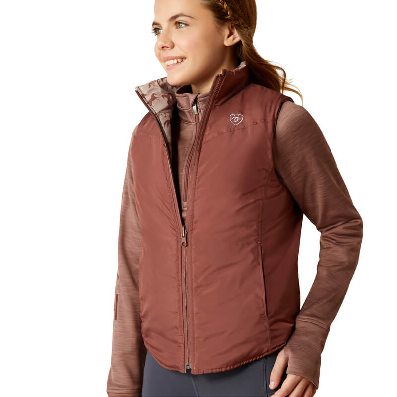 Ariat Youth Bella Reversible Insulated Gilet-Pet n Pony-Ariat