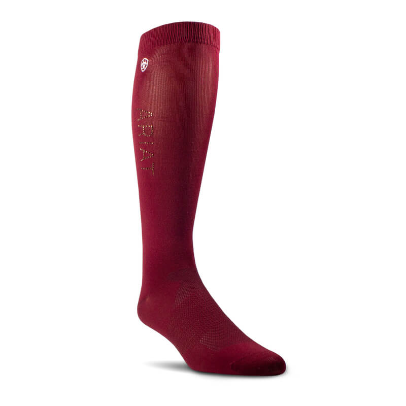 Ariat Ariattek Radiant Socks Burnt Russet