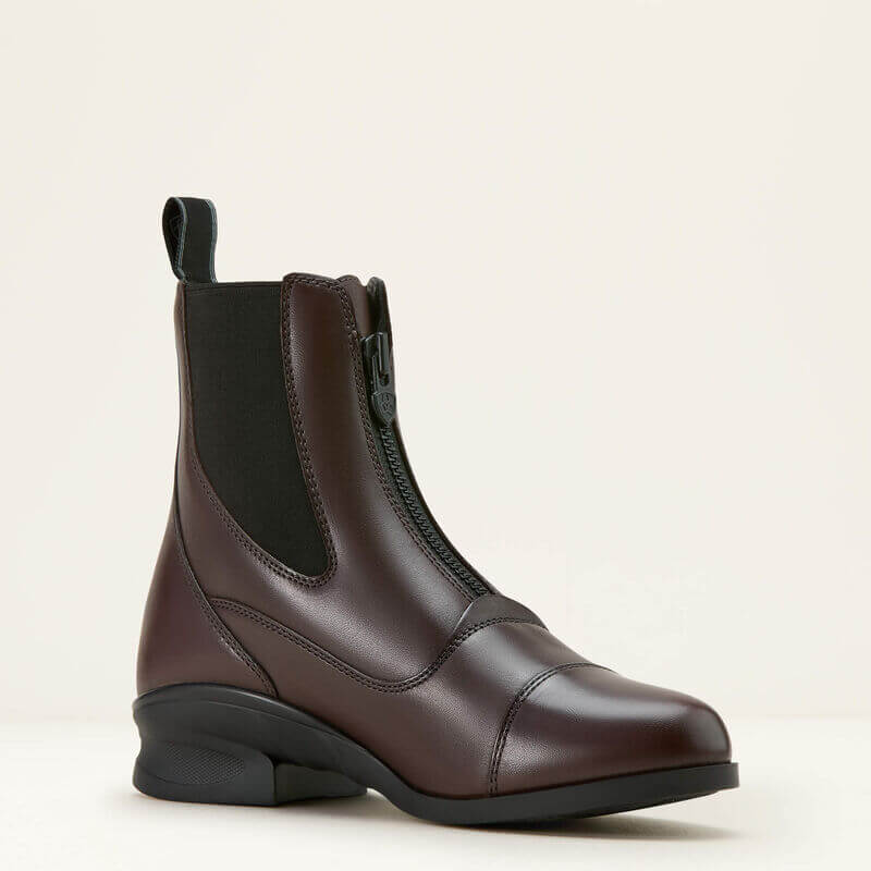 Ariat Womens Heritage Zip Paddock Boot Light Brown