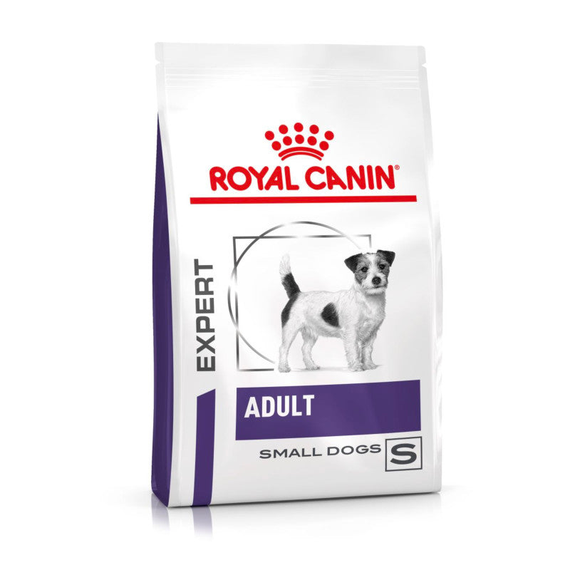 Royal Canin Veterinary Adult Dry Small Dog Food for adult small breeds.