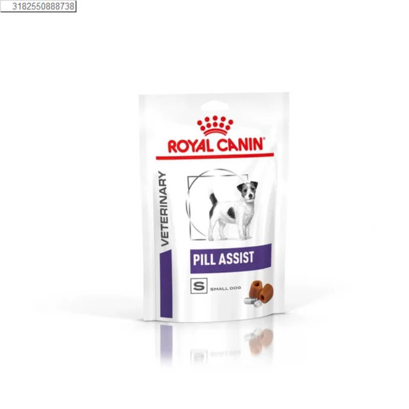 Royal Canin Veterinary Pill Assist Small Dogs 90g aids pill administration in small dogs.