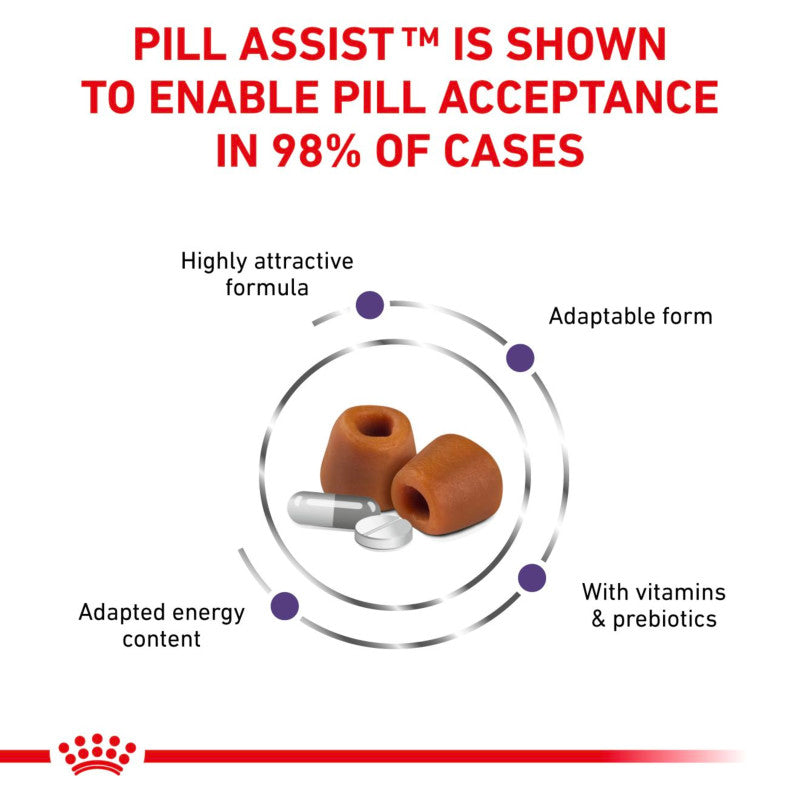 Royal Canin Pill Assist Small Dogs 90g makes giving pills to small dogs easy and stress-free.