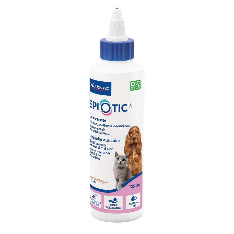 Virbac Epiotic Ear Cleanser for Dogs &amp; Cats 125ml