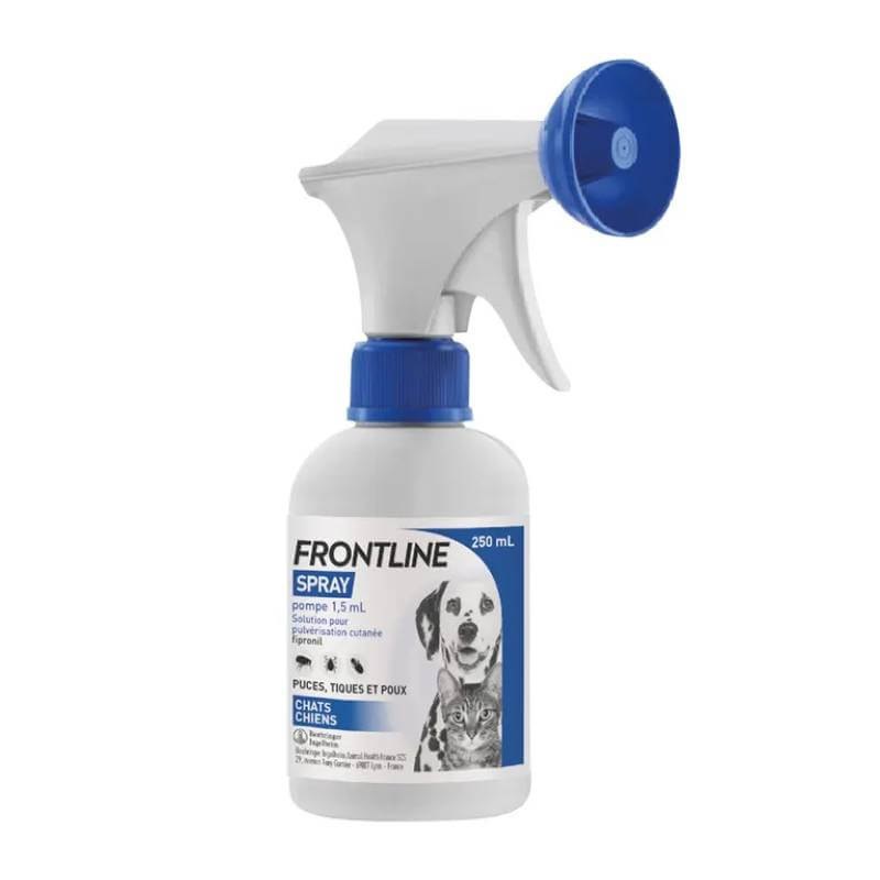 Frontline Spray for Dogs &amp; Cats 250ml—a trusted flea and tick treatment from Frontline.
