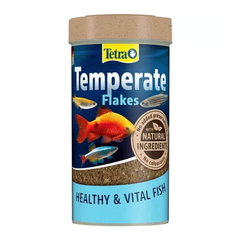 Tetra Temperate Flakes 88g—balanced nutrition for your temperate fish.