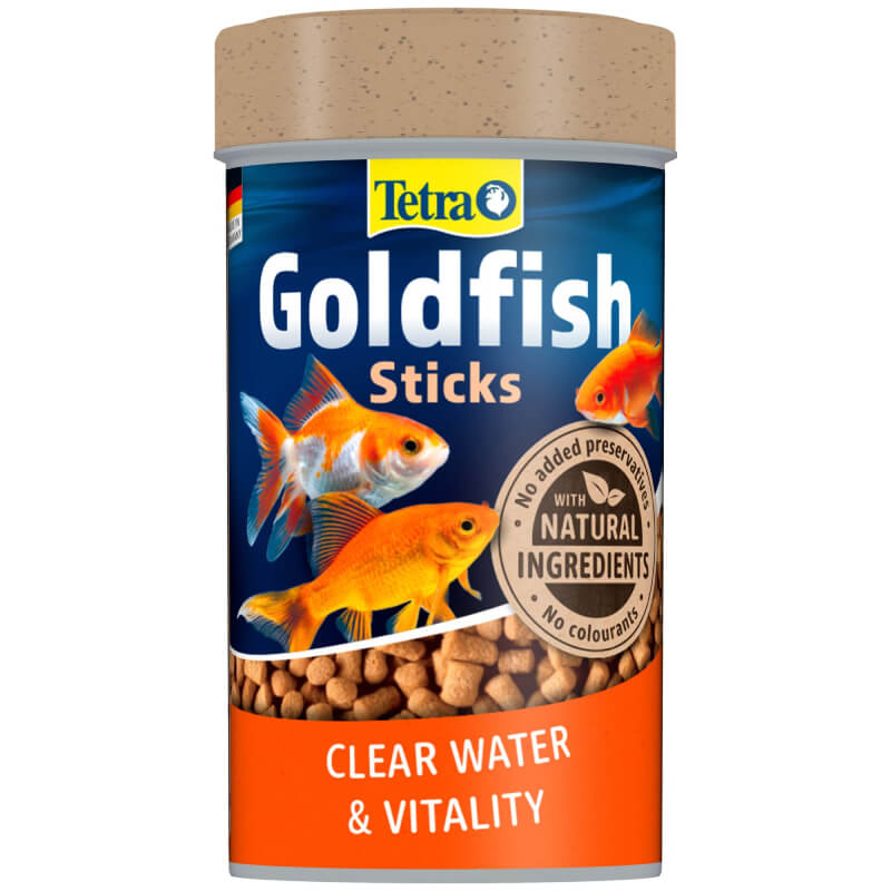 Tetra Goldfish Sticks 93g: complete floating diet for goldfish by Tetra.