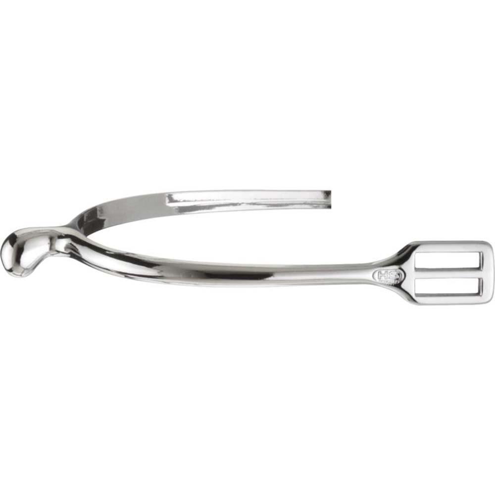 Sprenger Blunt Spur: 15mm neck, chrome plated, squared end for secure boot attachment.
