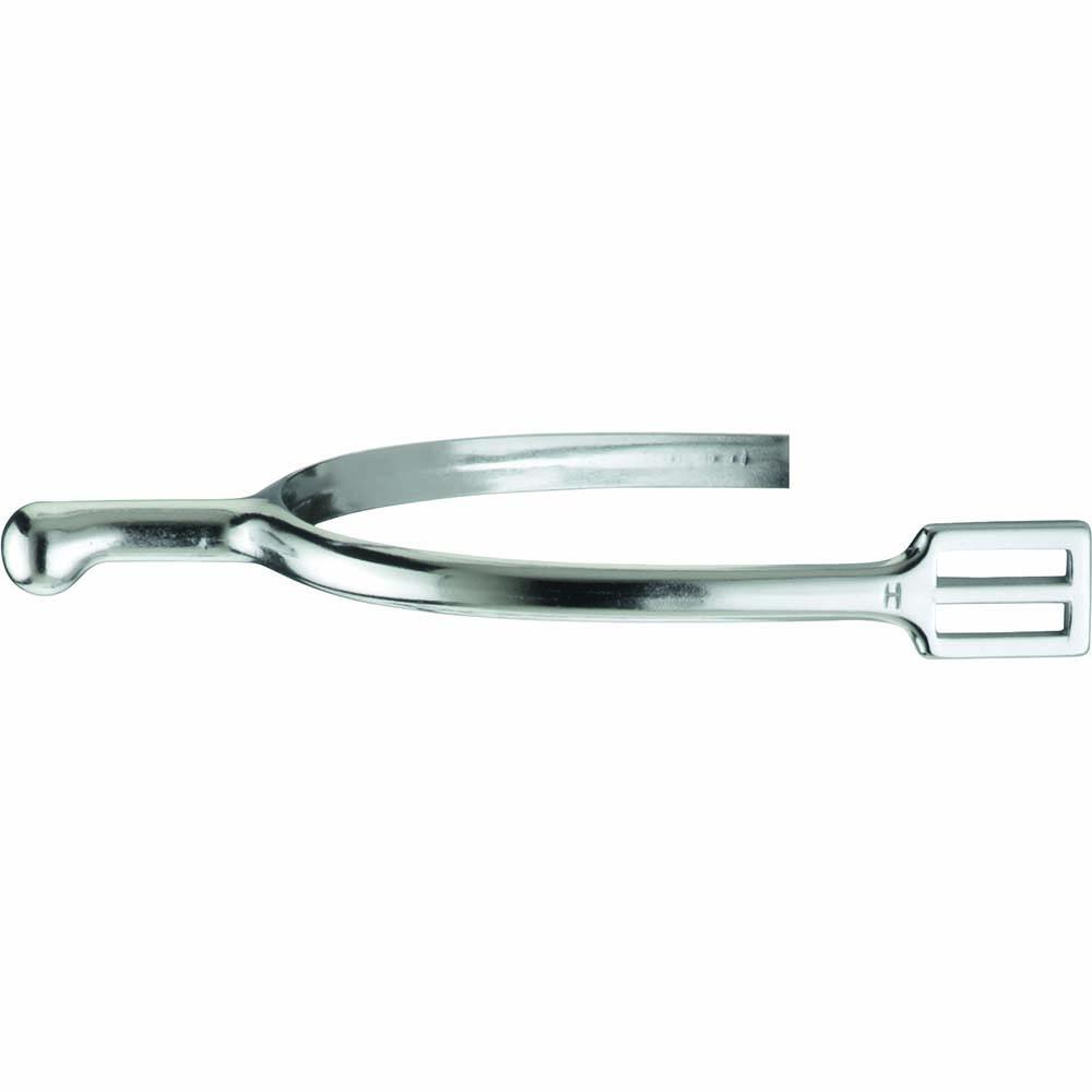 Sprenger Never Rust Ladies Spur 1¼" with 30mm curved neck and rectangular end.