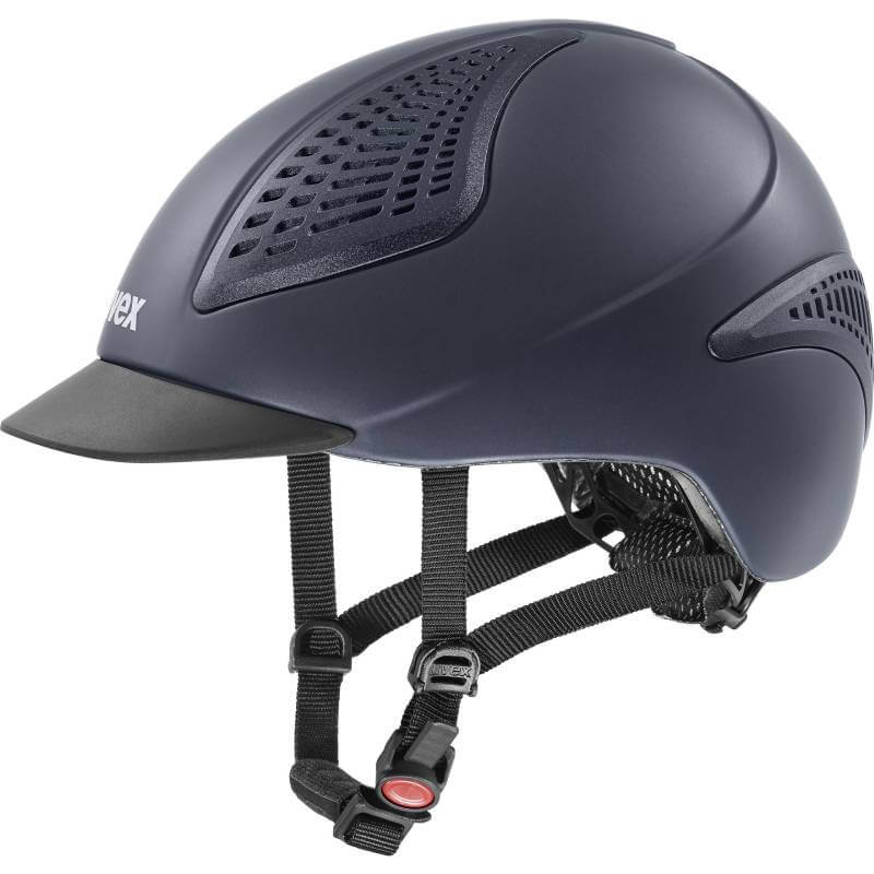 Uvex Exxential II Riding Hat Navy Matt