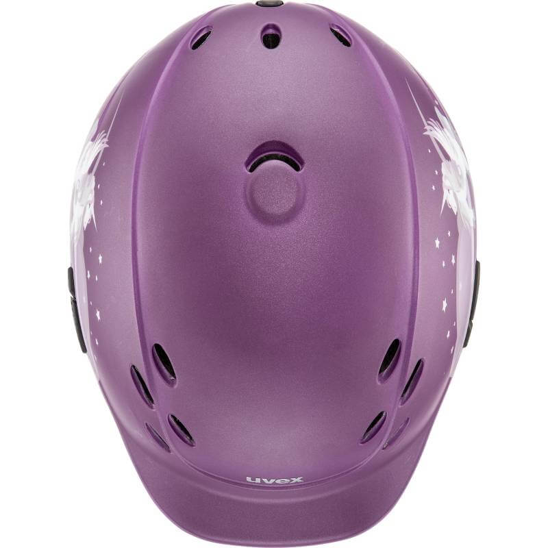 Uvex Onyxx Unicorn Riding Hat Berry Matt 3XS-XS