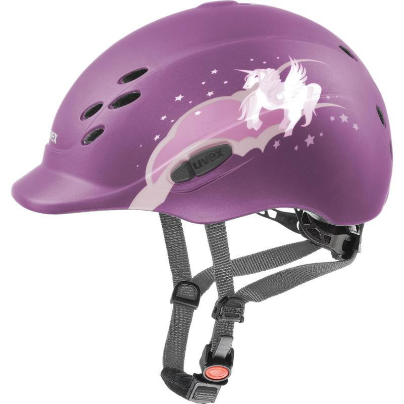 Uvex Onyxx Unicorn Riding Hat Berry Matt 3XS-XS