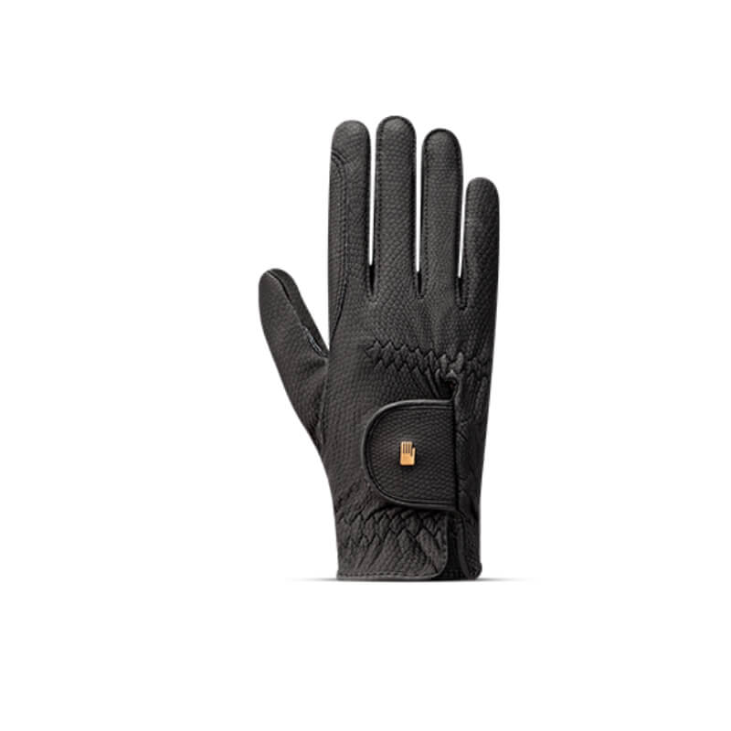 Roeckl Roeck-Grip Junior Gloves Black-Pet n Pony-Roeckl